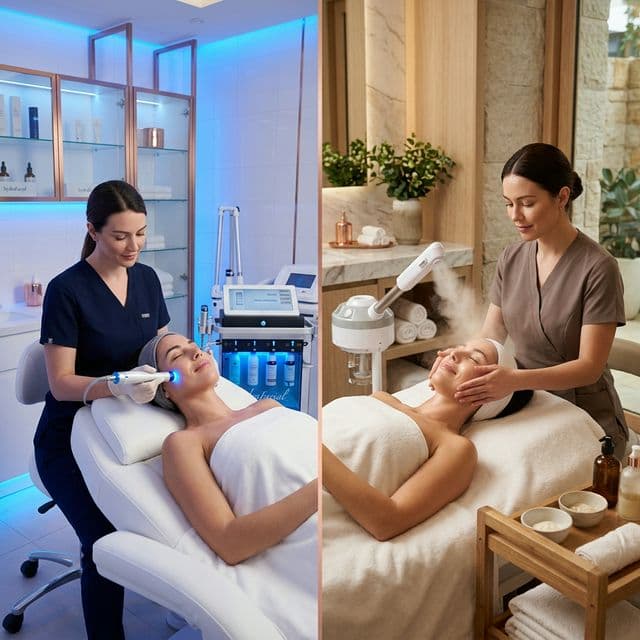 Hydrafacial vs Soin Visage Classique : Quelle Différence ? Comparatif Complet 2026